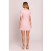 Elegantní minišaty MOE M855 broskvové