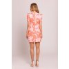 Elegantní květované minišaty MOE M856 vzor 1