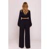 Dámské široké kalhoty MOE M862 černé