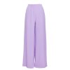 Dámské široké kalhoty MOE M862 fialové