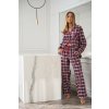 Pohodlné pyžamo L&L Roxy 2475 kostkované