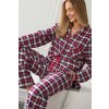 Pohodlné pyžamo L&L Roxy 2475 kostkované