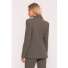 Elegantní sako Stylove S417 khaki