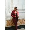 Elegantní sako Stylove S417 bordó