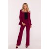 Elegantní sako Stylove S417 bordó