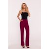 Elegantní kalhoty Stylove S418 bordó