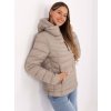 Prošívaná zimní bunda Sublevel světle hnědá