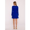 Elegantní minišaty MOE M872 královsky modré