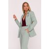 Elegantní sako se šňůrkami MOE M873 mátové