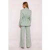 Elegantní sako se šňůrkami MOE M873 mátové