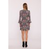 Elegantní minišaty s širokými manžetami MOE M877 model 1