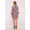 Elegantní minišaty s širokými manžetami MOE M877 model 2