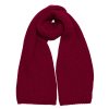 Pletená dlouhá šála MOE M896 burgundy