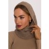 Pletená dámská balaclava (kukla) MOE M899 béžová