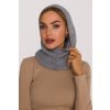 Pletená dámská balaclava (kukla) MOE M899 smetanová