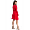 Nadčasové šaty Be B092 červené