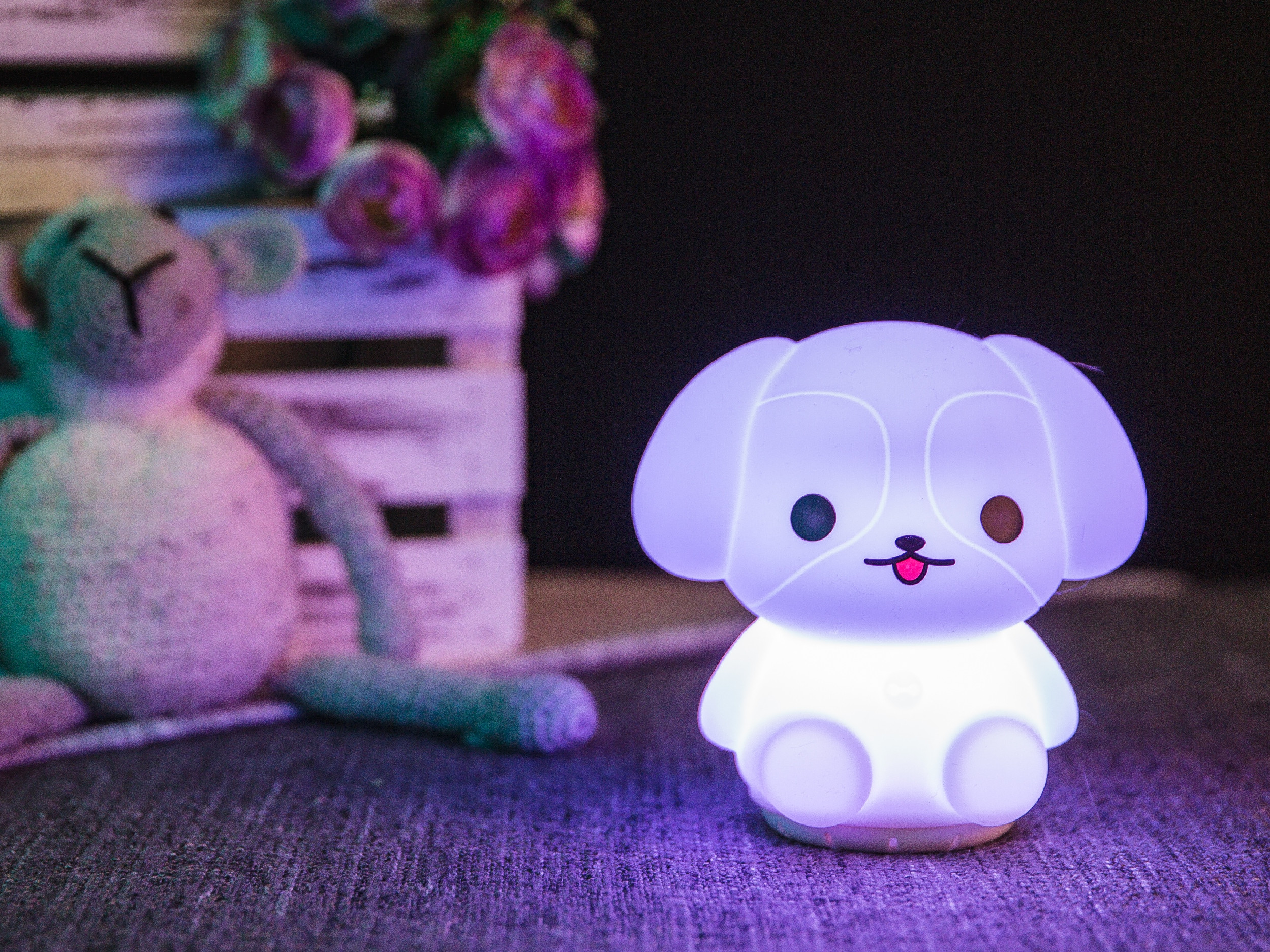 Sdeko Hrající noční lampička pes Maxík