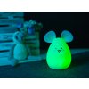Noční lampička myš zelená