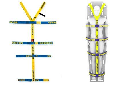 Popruhy T-STRAPS fixační k páteřním deskám