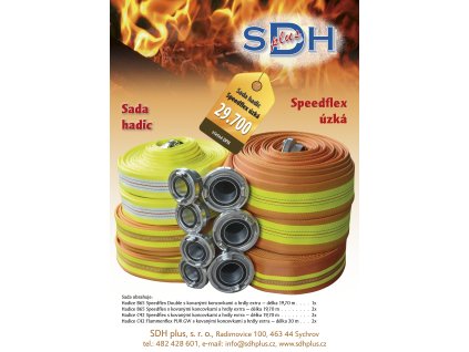 Sada hadic Speedflex úzká