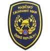 Znak nášivka HZS ČR tmavomodrý