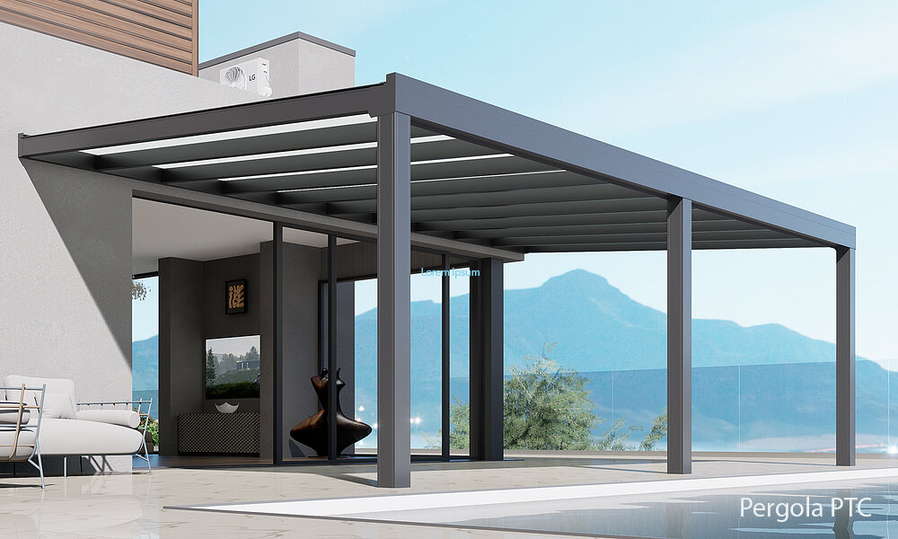 Pergola PTC - celohliníková konštrukcia