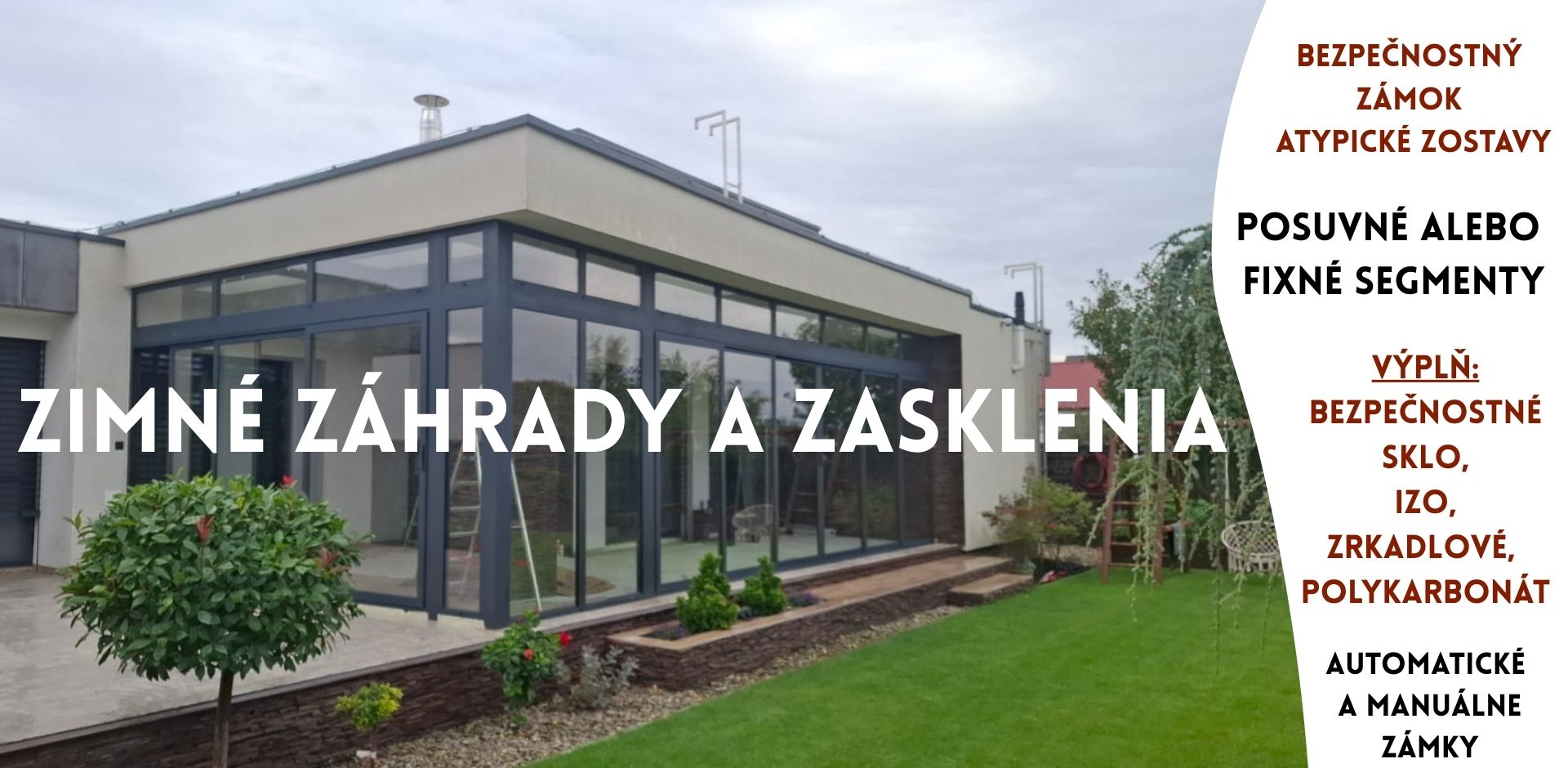 Zimné záhrady a zasklenia S dušou dizajn