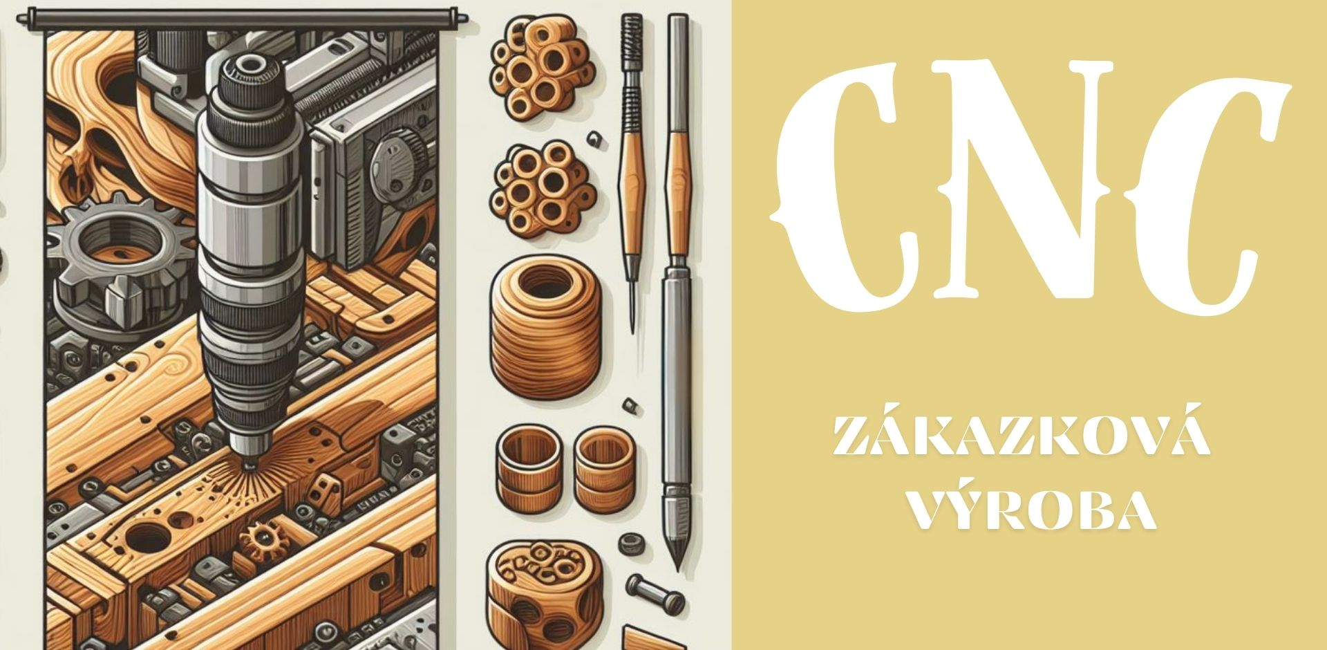 CNC zákazková výroba - S dušou dizajn