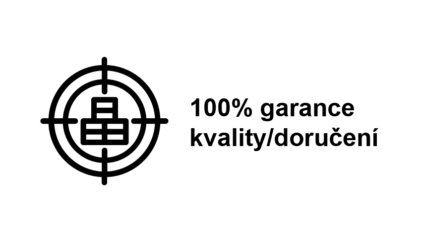 garance doručení/kvality
