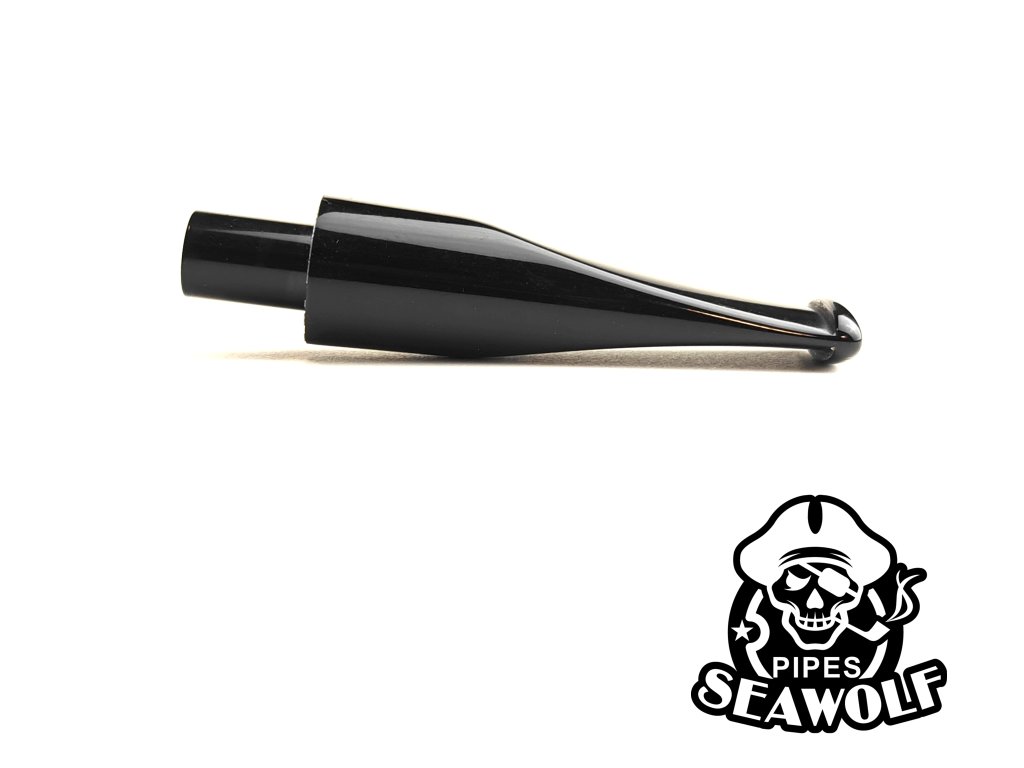 Acryl-Mundstück mit abgeschrägter Kante und 9mm Filter Zapfen