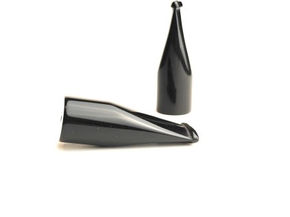 Acryl-Mundstück mit abgeschrägter Kante