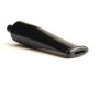 Beveled black acrylic mouthpiece with nofilter tenon