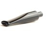Beveled black acrylic mouthpiece with 9mm filter tenon