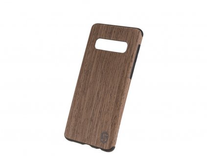 kryt na Samsung S10 / dřevo tmavý ořech