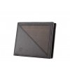 peněženka Pablo / black leather & oak