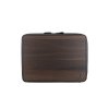 taška na laptop Leo 13" / black leather & oak