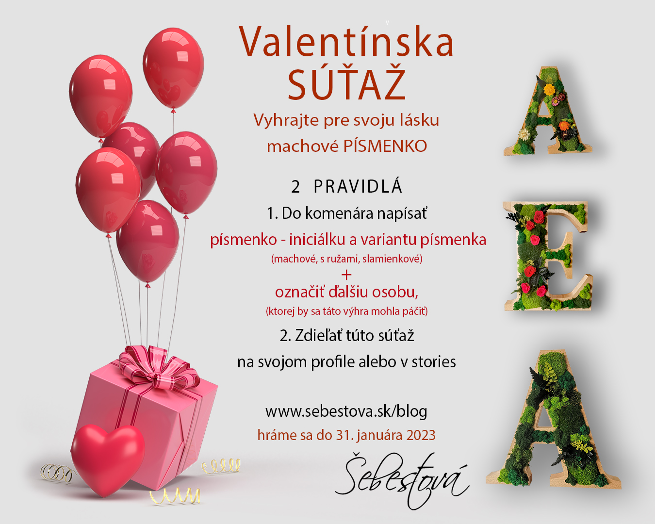 Valentínska súťaž
