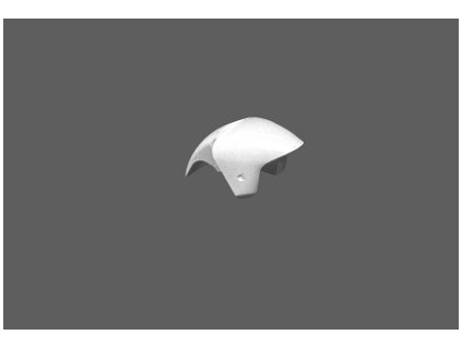 25477 kawasaki zx 7 rr front fender k010009