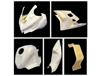 KAWASAKI NINJA ZX-4RR 2024 - CARENE COMPLETE DA GARA