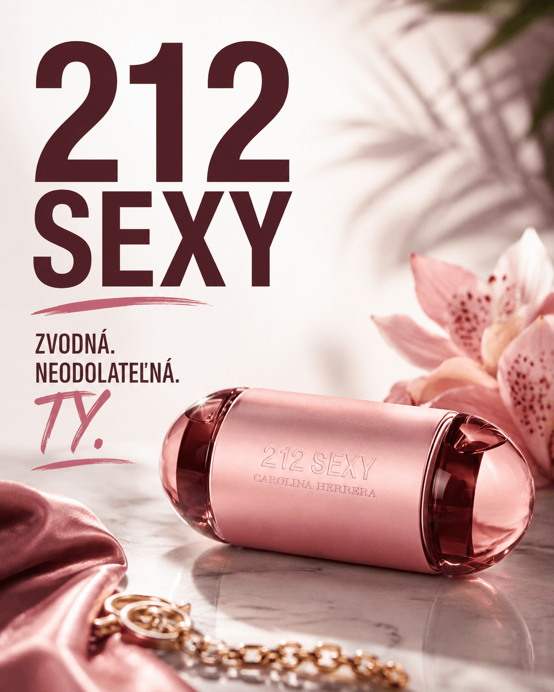 Recenzia: 212 Sexy Carolina Herrera kvetinovo-orientálna vôňa s gurmánskou sladkosťou