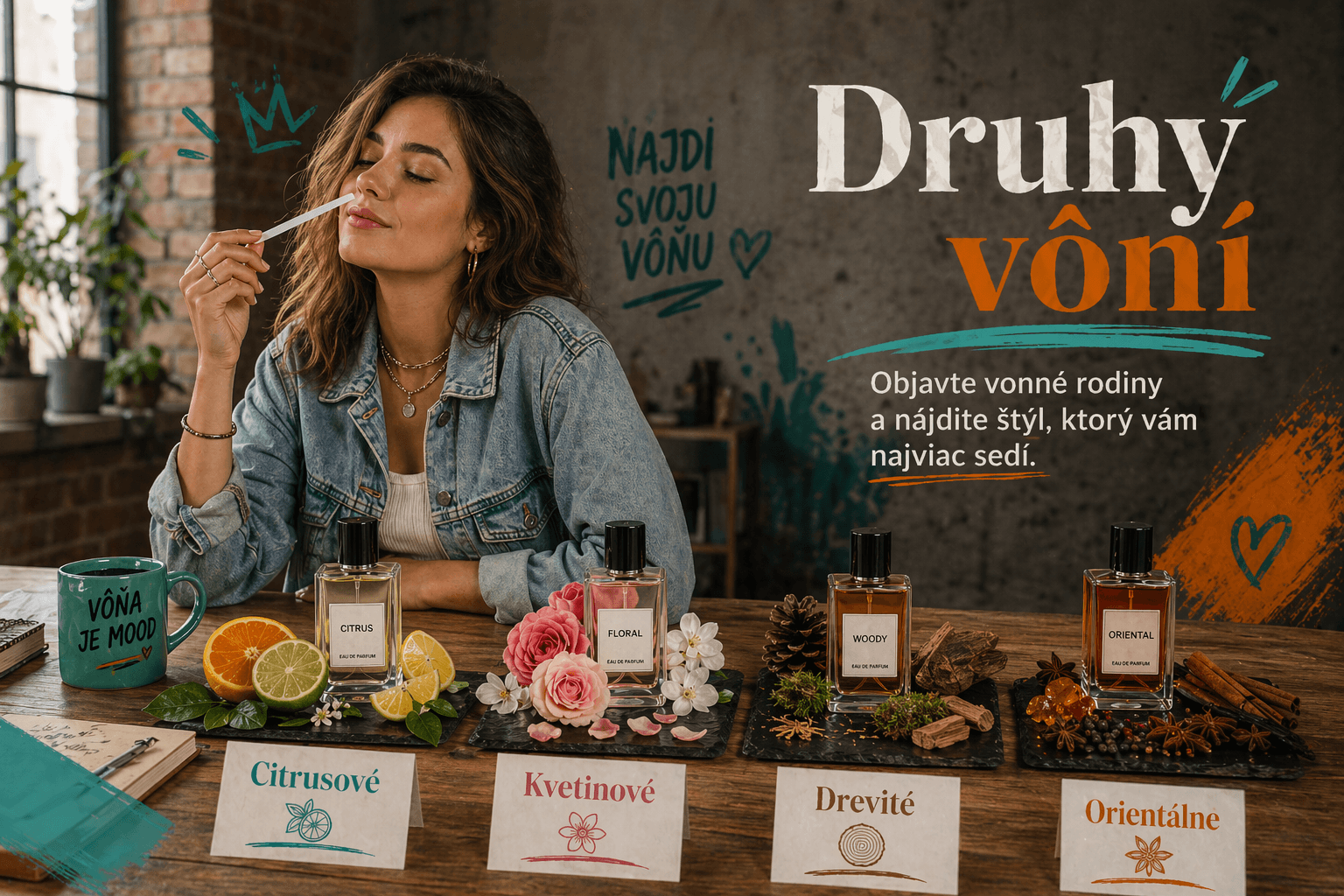Druhy vôní