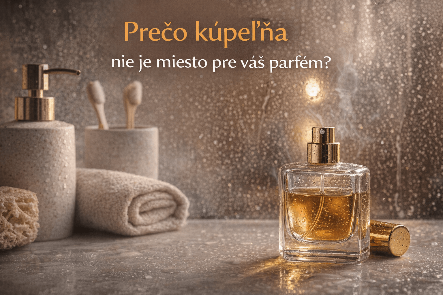 Prečo kúpeľňa nie je miesto pre váš parfém?