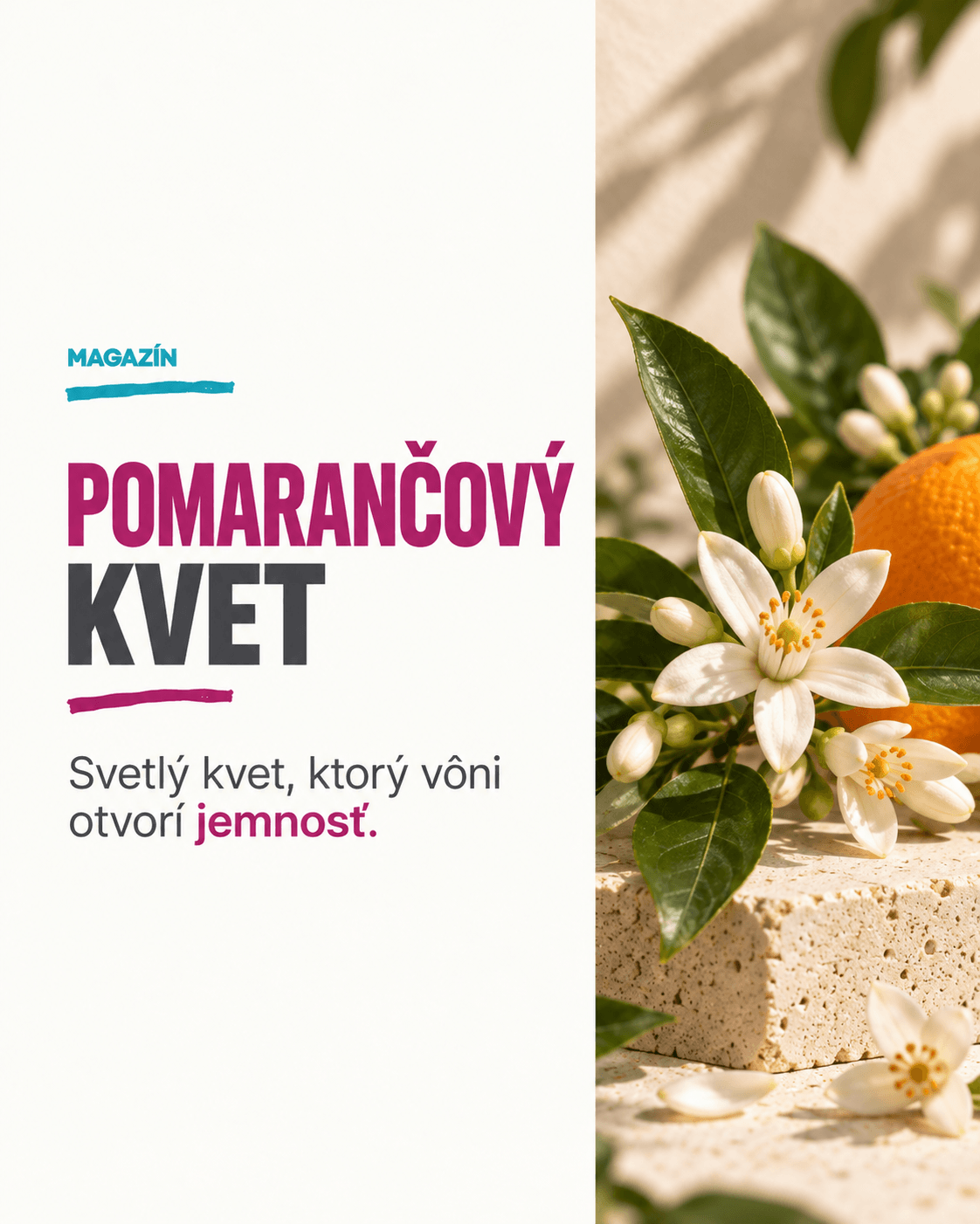 Pomarančový kvet