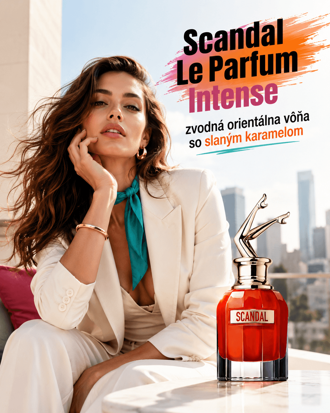 Recenzia: Scandal Le Parfum Intense Jean Paul Gaultier zvodná orientálna vôňa so slaným karamelom