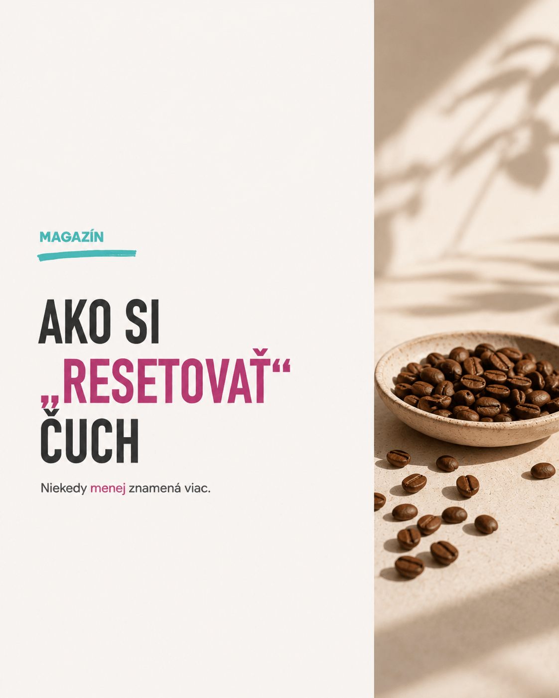 Ako si „resetovať“ čuch po skúšaní príliš veľa vôní?
