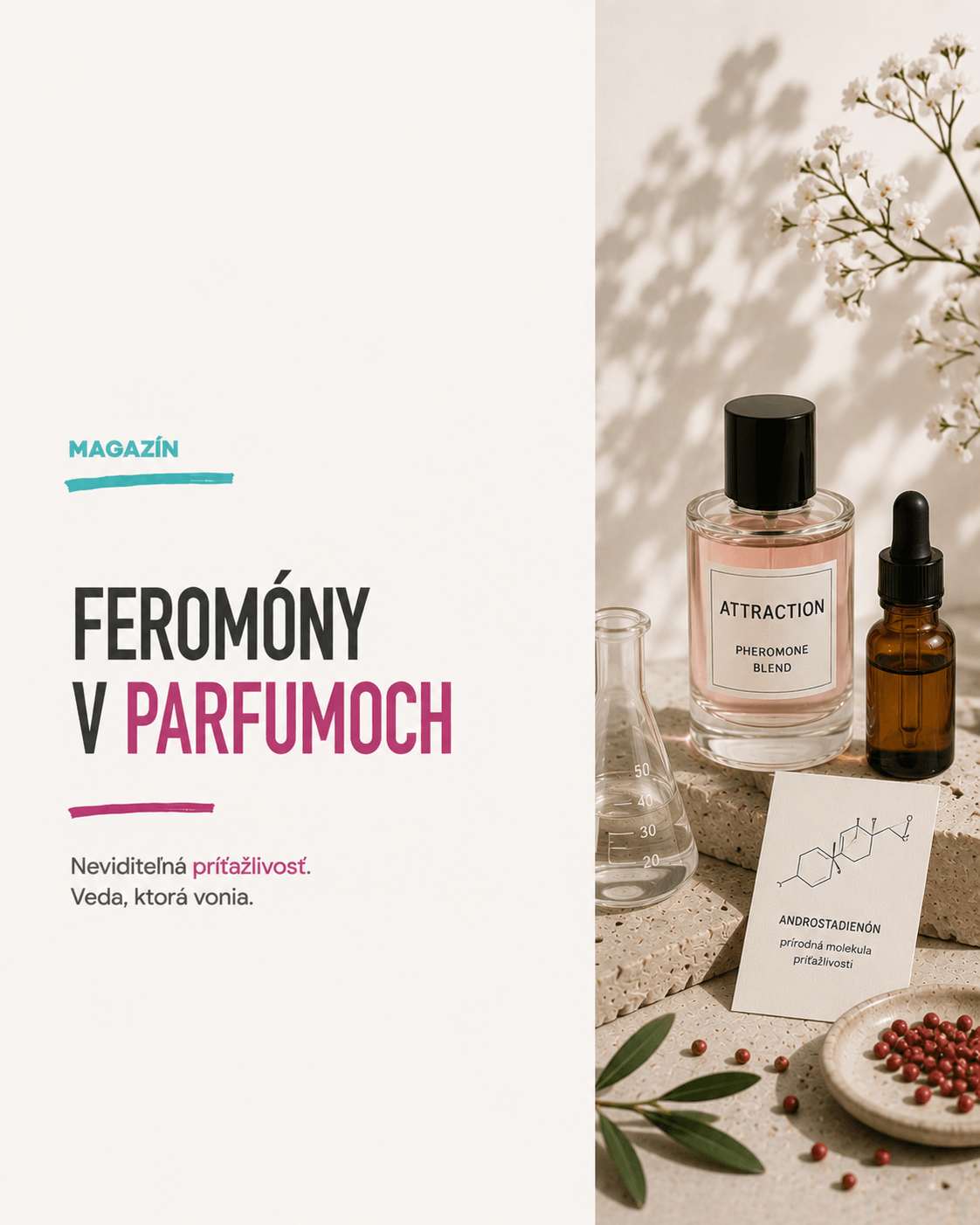 Feromóny v parfumoch: mýtus alebo skutočný magnet na opačné pohlavie?