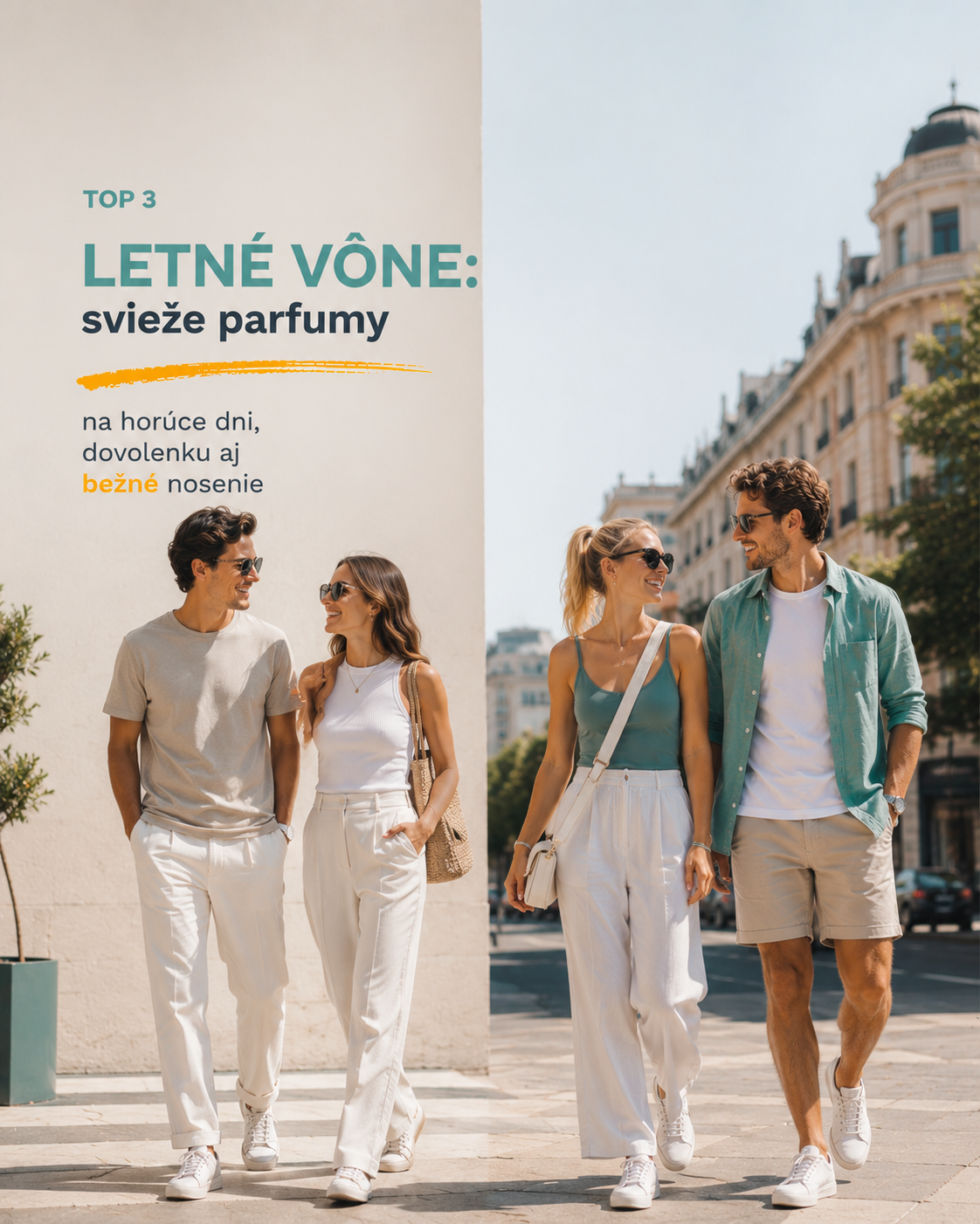 Top 3 letné vône: svieže parfumy na horúce dni, dovolenku aj bežné nosenie