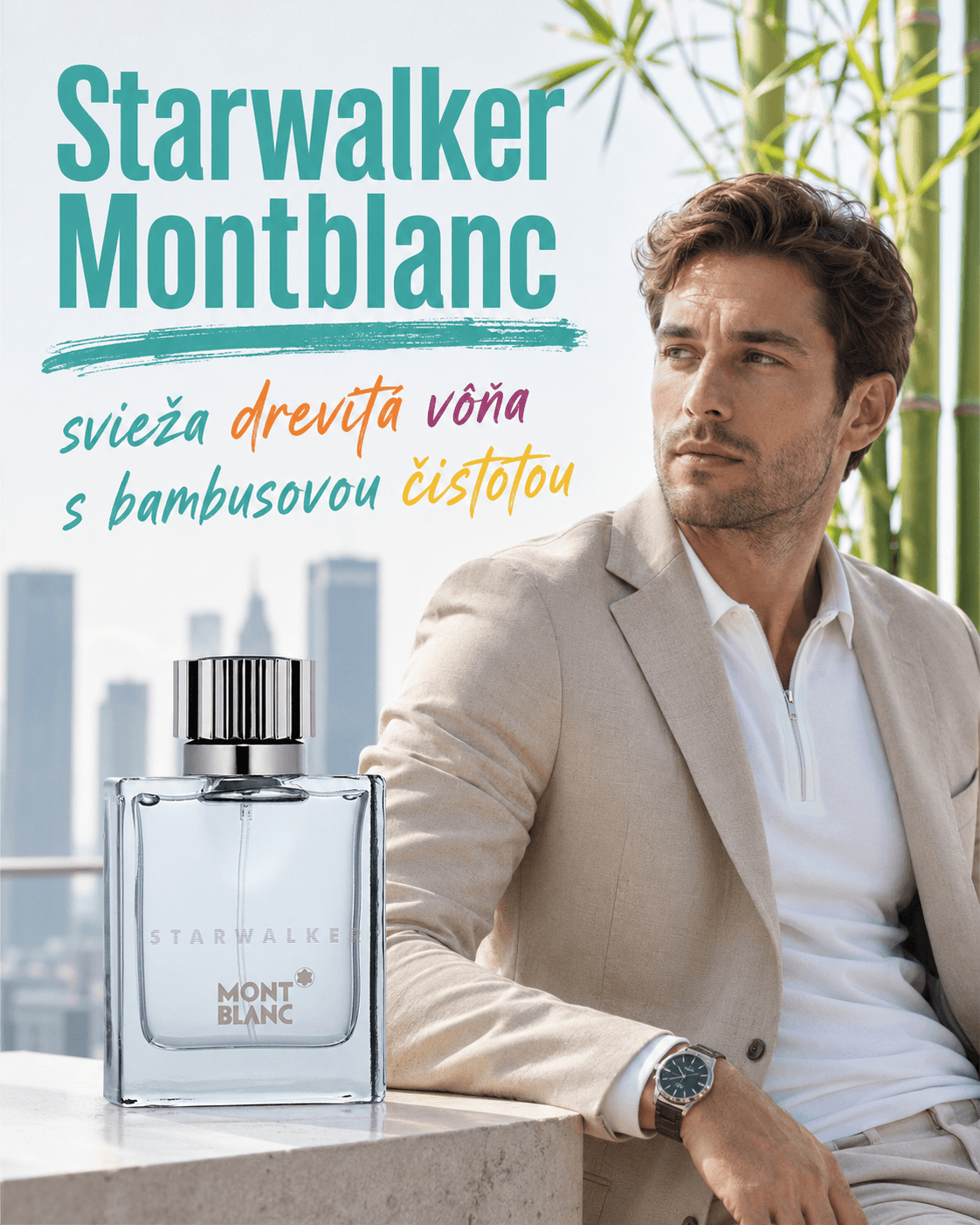 Recenzia: Starwalker Montblancsvieža drevitá vôňa s bambusovou čistotou
