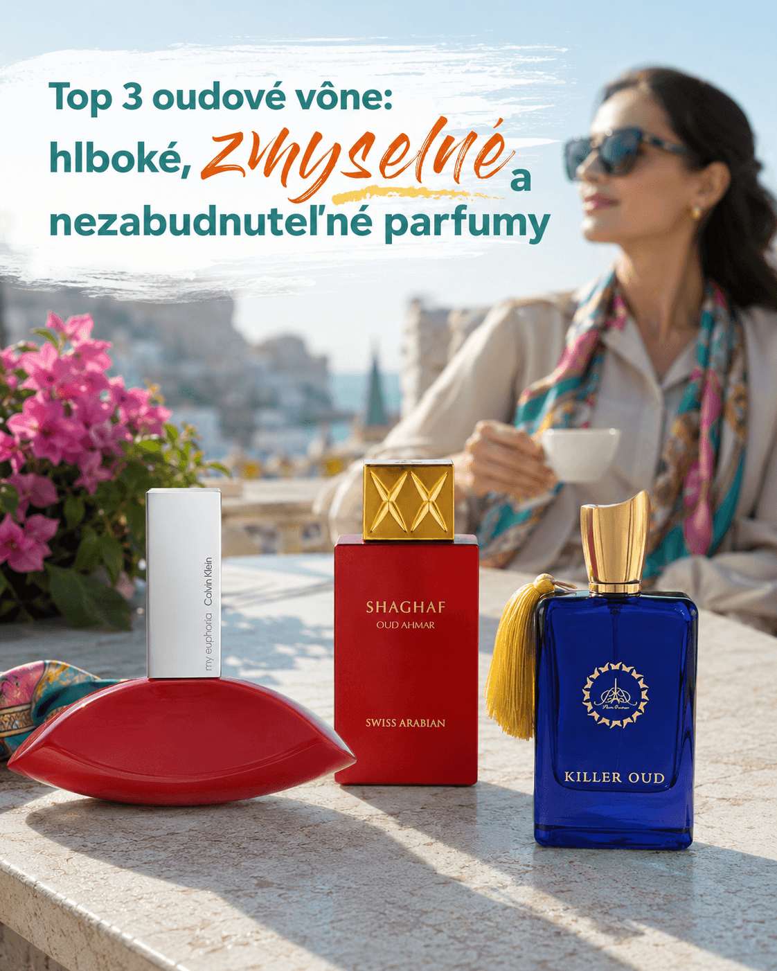 Top 3 oudové: hlboké, zmyselné a nezabudnuteľné parfumy