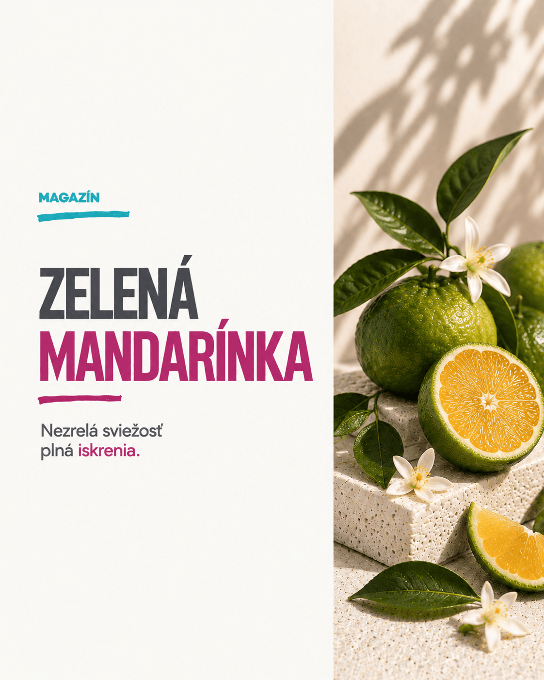 Zelená mandarínka